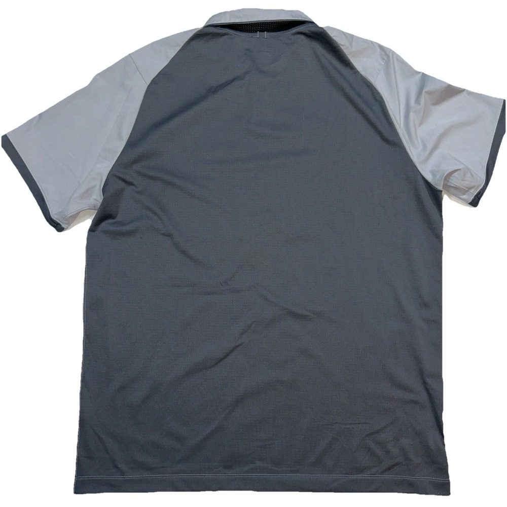 Nike Golf Tour Performance‎ Men's XL Kansas State Wildcats Polo 2 Tone Gray - Picture 6 of 8